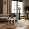 thumbnail image 1 of Rugs USA x Nate Berkus Crosby Solid Wool Cozy Area Rug, 7' 6" x 9' 6", Crosby Beige, 1 of 7