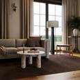 thumbnail image 1 of Rugs USA x Nate Berkus Hollis Solid Wool Cozy Area Rug, 6' x 9', Hollis Dark Brown, 1 of 7
