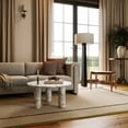 thumbnail image 1 of Rugs USA x Nate Berkus Serge Bordered Wool Cozy Area Rug, 7' 6" x 9' 6", Serge Tan, 1 of 7