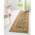 thumbnail image 1 of Rugs.com Aditi Collection Rug – 2' 2 x 6' Runner Green Low Rug Perfect For Living Rooms, Large Dining Rooms, Open Floorplans, 1 of 8