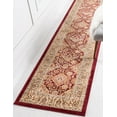 thumbnail image 1 of Rugs.com Aditi Collection Rug – 2' 7 x 10' Runner Red Low Rug Perfect For Living Rooms, Large Dining Rooms, Open Floorplans, 1 of 9
