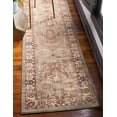 thumbnail image 1 of Rugs.com Aditi Collection Rug – 2' x 7' Runner Light Green Low Rug Perfect For Living Rooms, Large Dining Rooms, Open Floorplans, 1 of 9
