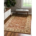 thumbnail image 1 of Rugs.com Aditi Collection Rug – 3' 3 x 5' 3 Brick Red Low Rug Perfect For Living Rooms, Large Dining Rooms, Open Floorplans, 1 of 9