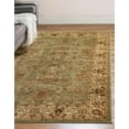 thumbnail image 1 of Rugs.com Aditi Collection Rug – 5' 3 x 8' Light Green Low Rug Perfect For Living Rooms, Large Dining Rooms, Open Floorplans, 1 of 9