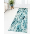 thumbnail image 1 of Rugs.com Amalfi Collection Rug – 10 Ft Runner Light Blue Medium Rug Perfect For Hallways, Entryways, 1 of 9