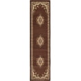 thumbnail image 1 of Rugs.com Amaya Collection Rug – 8 Ft Runner Brown Medium Rug Perfect For Hallways, Entryways, 1 of 9