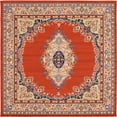 thumbnail image 1 of Rugs.com Amaya Collection Rug – 8 Ft Square Terracotta Medium Rug Perfect For Living Rooms, Kitchens, Entryways, 1 of 9