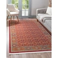 thumbnail image 1 of Rugs.com Amina Collection Rug – 13' x 18' Red Medium-Pile Rug Perfect For Living Rooms, Large Dining Rooms, Open Floorplans, 1 of 9