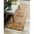 thumbnail image 1 of Rugs.com Amina Collection Rug – 6 Ft Runner Blue Medium-Pile Rug Perfect For Hallways, Entryways, 1 of 6