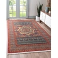 thumbnail image 1 of Rugs.com Amina Collection Rug – 6' x 9' Navy Blue Medium-Pile Rug Perfect For Living Rooms, Large Dining Rooms, Open Floorplans, 1 of 9