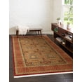 thumbnail image 1 of Rugs.com Amina Collection Rug – 6' x 9' Red Medium-Pile Rug Perfect For Living Rooms, Large Dining Rooms, Open Floorplans, 1 of 8