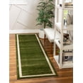 thumbnail image 1 of Rugs.com Angelica Collection Rug – 10 Ft Runner Green Medium Rug Perfect For Hallways, Entryways, 1 of 9