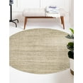 thumbnail image 1 of Rugs.com Angelica Collection Rug – 4 Ft Round Bone Beige Medium Rug Perfect For Kitchens, Dining Rooms, 1 of 9