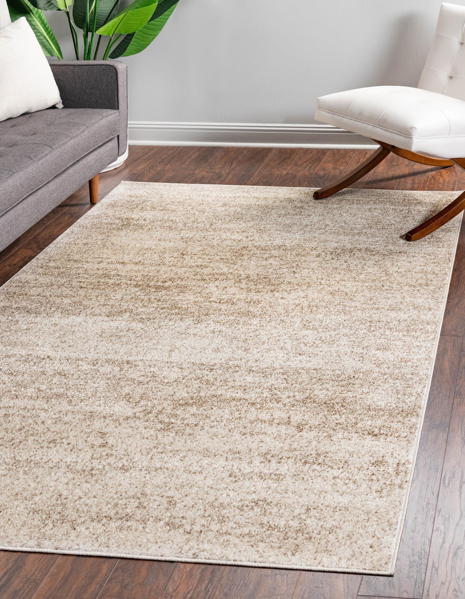 Rugs.com Angelica Collection Rug – 7' x 10' Bone Beige Medium Rug ...