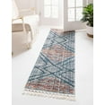 thumbnail image 1 of Rugs.com Aramis Collection Rug – 10 Ft Runner Blue Medium Rug Perfect For Hallways, Entryways, 1 of 8
