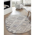 thumbnail image 1 of Rugs.com Arlo Collection Rug – 5' x 8' Oval Sandy Beige Medium Rug Perfect For Living Rooms, Large Dining Rooms, Open Floorplans, 1 of 9
