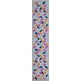 thumbnail image 1 of Rugs.com Aruba Outdoor Collection Rug – 10 Ft Runner Blue Low-Pile Rug Perfect For Any Outdoor Space, Hallways, Entryways, 1 of 1