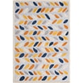 thumbnail image 1 of Rugs.com Aruba Outdoor Collection Rug – 5' 3 x 8' Gray Low-Pile Rug Perfect For Any Outdoor Space, Bedrooms, Dining Rooms, Living Rooms, 1 of 9