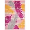 thumbnail image 1 of Rugs.com Aruba Outdoor Collection Rug – 5' 3 x 8' Pink Low-Pile Rug Perfect For Any Outdoor Space, Bedrooms, Dining Rooms, Living Rooms, 1 of 9