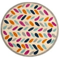 thumbnail image 1 of Rugs.com Aruba Outdoor Collection Rug – 5 Ft Round Beige Low-Pile Rug Perfect For Any Outdoor Space, Kitchens, Dining Rooms, 1 of 1