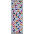 thumbnail image 1 of Rugs.com Aruba Outdoor Collection Rug – 6 Ft Runner Blue Low-Pile Rug Perfect For Any Outdoor Space, Hallways, Entryways, 1 of 1