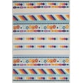 thumbnail image 1 of Rugs.com Aruba Outdoor Collection Rug – 6' x 9' Blue Low-Pile Rug Perfect For Any Outdoor Space, Bedrooms, Dining Rooms, Living Rooms, 1 of 9