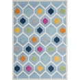 thumbnail image 1 of Rugs.com Aruba Outdoor Collection Rug – 6' x 9' Blue Low-Pile Rug Perfect For Any Outdoor Space, Bedrooms, Dining Rooms, Living Rooms, 1 of 9