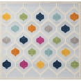 thumbnail image 1 of Rugs.com Aruba Outdoor Collection Rug – 7 Ft Square Gray Low-Pile Rug Perfect For Any Outdoor Space, Living Rooms, Kitchens, Entryways, 1 of 1