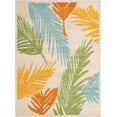 thumbnail image 1 of Rugs.com Aruba Outdoor Collection Rug – 7' x 10' Beige Low-Pile Rug Perfect For Any Outdoor Space, Bedrooms, Dining Rooms, Living Rooms, 1 of 9
