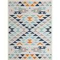 thumbnail image 1 of Rugs.com Aruba Outdoor Collection Rug – 7' x 10' Gray Low-Pile Rug Perfect For Any Outdoor Space, Bedrooms, Dining Rooms, Living Rooms, 1 of 9