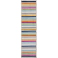 thumbnail image 1 of Rugs.com Aruba Outdoor Collection Rug – 8 Ft Runner Gray Low-Pile Rug Perfect For Any Outdoor Space, Hallways, Entryways, 1 of 1