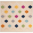 thumbnail image 1 of Rugs.com Aruba Outdoor Collection Rug – 8 Ft Square Beige Low-Pile Rug Perfect For Any Outdoor Space, Living Rooms, Kitchens, Entryways, 1 of 1