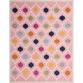 thumbnail image 1 of Rugs.com Aruba Outdoor Collection Rug – 9' x 12' Pink Low-Pile Rug Perfect For Any Outdoor Space, Living Rooms, Large Dining Rooms, Open Floorplans, 1 of 9