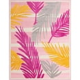 thumbnail image 1 of Rugs.com Aruba Outdoor Collection Rug – 9' x 12' Pink Low-Pile Rug Perfect For Any Outdoor Space, Living Rooms, Large Dining Rooms, Open Floorplans, 1 of 9