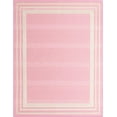 thumbnail image 1 of Rugs.com Aruba Outdoor Collection Rug – 9' x 12' Pink Low-Pile Rug Perfect For Any Outdoor Space, Living Rooms, Large Dining Rooms, Open Floorplans, 1 of 9
