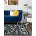 thumbnail image 1 of Rugs.com Aurelia Collection Rug – 10' x 13' Navy Blue Medium-Pile Rug Perfect For Living Rooms, Large Dining Rooms, Open Floorplans, 1 of 4