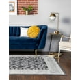 thumbnail image 1 of Rugs.com Aurelia Collection Rug – 5' x 8' Charcoal Medium-Pile Rug Perfect For Living Rooms, Large Dining Rooms, Open Floorplans, 1 of 4