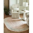 thumbnail image 1 of Rugs.com Aurelia Collection Rug – 8' x 10' Oval Rose Medium-Pile Rug Perfect For Living Rooms, Large Dining Rooms, Open Floorplans, 1 of 3