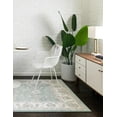thumbnail image 1 of Rugs.com Aurelia Collection Rug – 9' x 12' Aqua Medium-Pile Rug Perfect For Living Rooms, Large Dining Rooms, Open Floorplans, 1 of 4