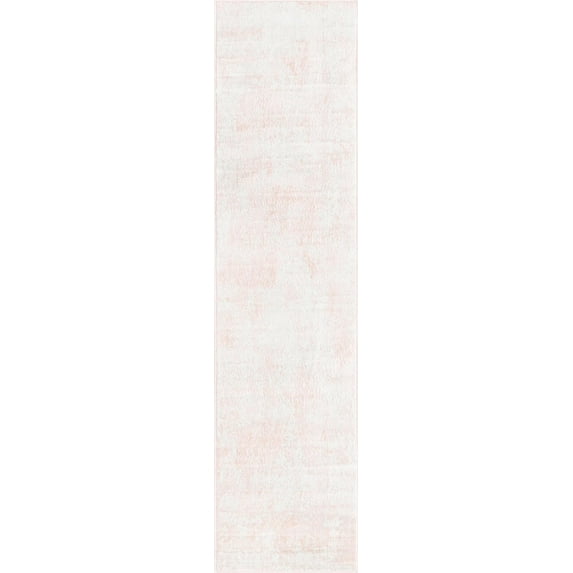 Rugs.com Aurora Collection Rug – 2' x 3' Carnation Pink Low Rug Perfect For Entryways, Kitchens, Breakfast Nooks, Accent Pieces