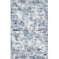 thumbnail image 1 of Rugs.com Aurora Collection Rug – 5 Ft Square Vintage Blue Low Rug Perfect For Living Rooms, Kitchens, Entryways, 1 of 8