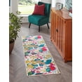 thumbnail image 1 of Rugs.com Azalea Collection Rug – 8 Ft Runner Ivory Medium Rug Perfect For Hallways, Entryways, 1 of 8