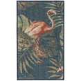 thumbnail image 1 of Rugs.com Baja Outdoor Collection Rug – 2' x 3' Navy Blue Medium Rug Perfect For Entryways, Kitchens, Breakfast Nooks, Accent Pieces, 1 of 3