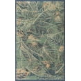 thumbnail image 1 of Rugs.com Baja Outdoor Collection Rug – 4' x 6' Blue Medium Rug Perfect For Entryways, Kitchens, Breakfast Nooks, Accent Pieces, 1 of 3