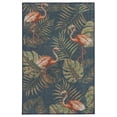 thumbnail image 1 of Rugs.com Baja Outdoor Collection Rug – 4' x 6' Navy Blue Medium Rug Perfect For Entryways, Kitchens, Breakfast Nooks, Accent Pieces, 1 of 3