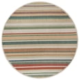 thumbnail image 1 of Rugs.com Baja Outdoor Collection Rug – 5 Ft Round Multi Medium Rug Perfect For Kitchens, Dining Rooms, 1 of 9