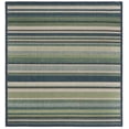 thumbnail image 1 of Rugs.com Baja Outdoor Collection Rug – 5 Ft Square Blue Medium Rug Perfect For Living Rooms, Kitchens, Entryways, 1 of 1