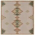 thumbnail image 1 of Rugs.com Baja Outdoor Collection Rug – 5 Ft Square Ivory Medium Rug Perfect For Living Rooms, Kitchens, Entryways, 1 of 1