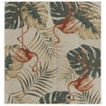 thumbnail image 1 of Rugs.com Baja Outdoor Collection Rug – 5 Ft Square Ivory Medium Rug Perfect For Living Rooms, Kitchens, Entryways, 1 of 1