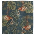 thumbnail image 1 of Rugs.com Baja Outdoor Collection Rug – 5 Ft Square Navy Blue Medium Rug Perfect For Living Rooms, Kitchens, Entryways, 1 of 1